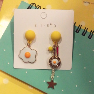 สินค้าใหม่ !!! 🍳ต่างหูไข่ดาว🍳 Fried Egg Earring