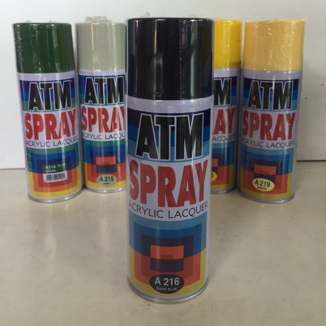 สีสเปรย์ ATM สีพ่น สเปรย์พ่น