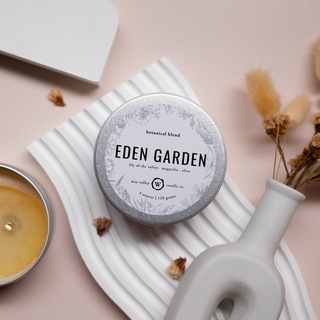 เทียนหอมไขถั่วเหลือง กลิ่น Eden Garden - Lily of the valley, Magnolia, Olive &amp; Green Grass