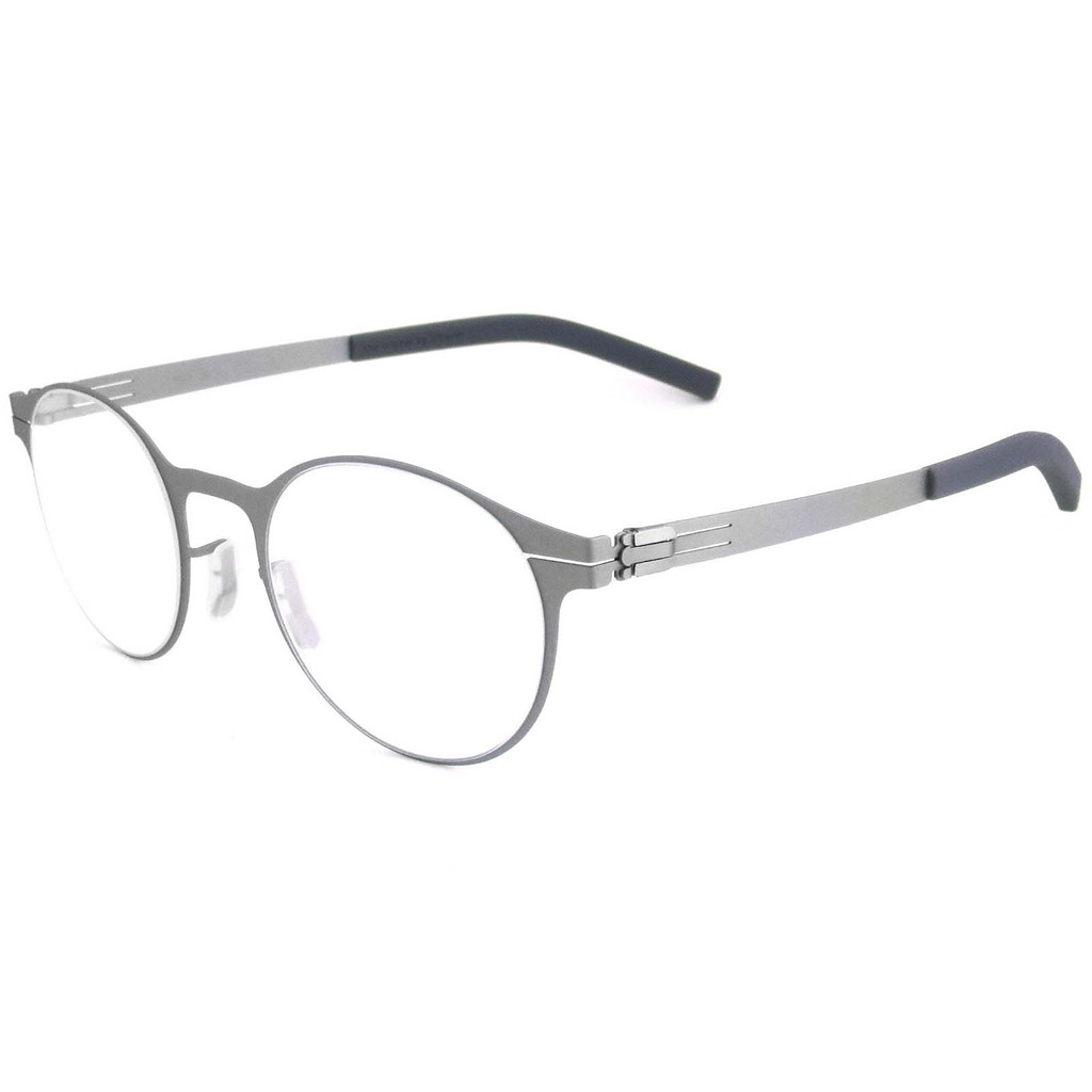 Fashion แว่นตา รุ่น IC BERLIN 020 C-3 สีเงิน กรอบแว่นตา สำหรับตัดเลนส์ ทรงสปอร์ต วัสดุ สแตนเลสสตีล ขาข้อต่อ ไม่ใช้น็อต