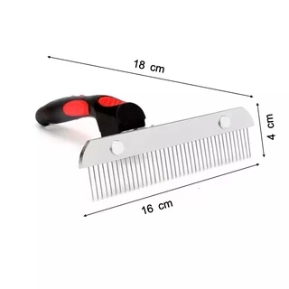 Pet Dog Cat Brush Grooming Tool หวีขนสัตว์เลี้ยงที่สะดวก หวีกำจัดขนสำหรับสุนัข 👍แนะนำเป็นอย่างยิ่ง