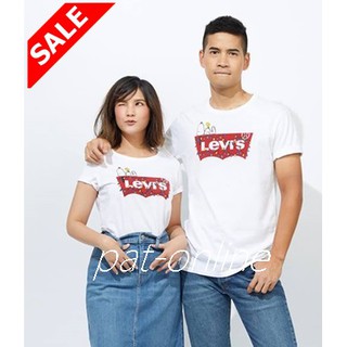 เสื้อยืด LEVIS®  x Snoopy / สีดำ-ขาว-เทา