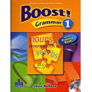 Boost! Grammar 1 Student Book with Audio CD ****หนังสือมือสอง สภาพ 75%**** จำหน่ายโดย  ผศ. สุชาติ สุภาพ