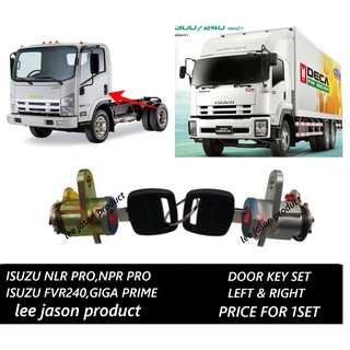 J01s04 ISUZU NLR PRO NPR PRO FVR240 ชุดกุญแจประตู