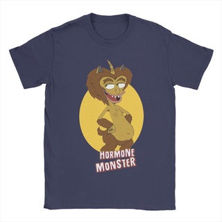 เสื้อยืดวินเทจใหม่ เสื้อยืดผ้าฝ้าย พิมพ์ลายการ์ตูนมอนสเตอร์ Hormone Monster Maury แฟชั่นสําหรับผู้ชาย 2022S-5XL