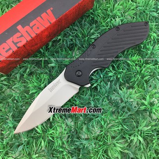 มีดพับ Kershaw 1605 Stainless Steel Survival Folding Knife (ใบเงิน เรียบ)