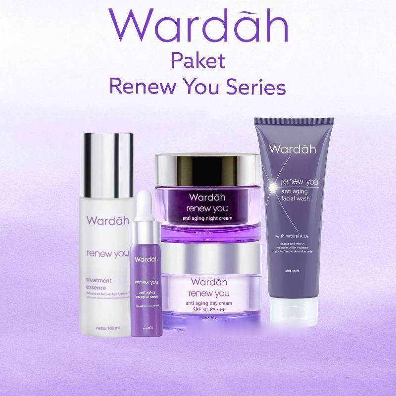 Wardah Renew You Anti Aging Complete Set I Anti Aging