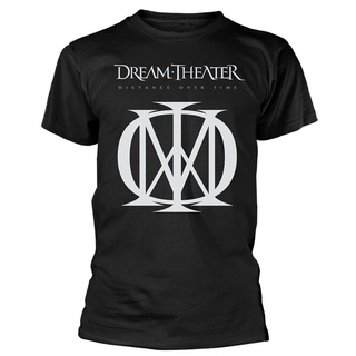 ผ้าฝ้ายแท้เสื้อยืด พิมพ์ลายโลโก้ Dream TheaterDistance Over Time DIY อเนกประสงค์ 2022S-4XL