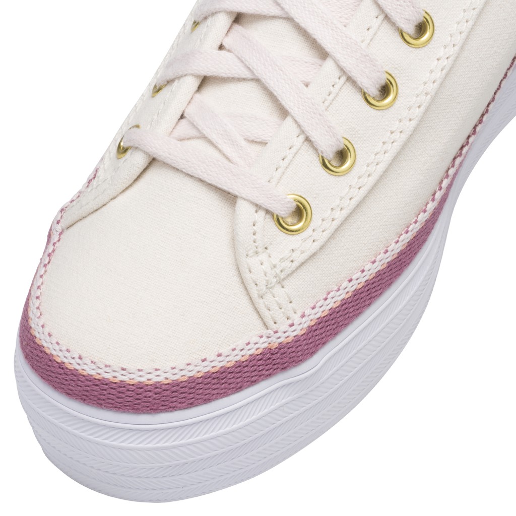 keds triple kick embroidered mesh