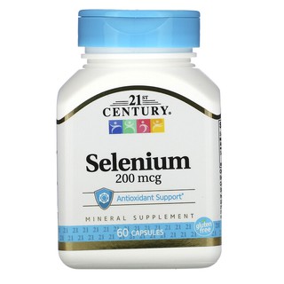 พร้อมส่ง !!! Century, Selenium, 200 mcg, 60 Capsules