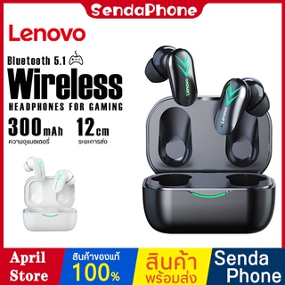 หูฟังบลูทูธ Lenovo รุ่น XT82 หูฟังไร้สาย เสียงดี ความจุแบต 300 mAh ตัดเสียงรบกวน เบสแน่น  เสียงชัด HlFl ขนาดเล็ก