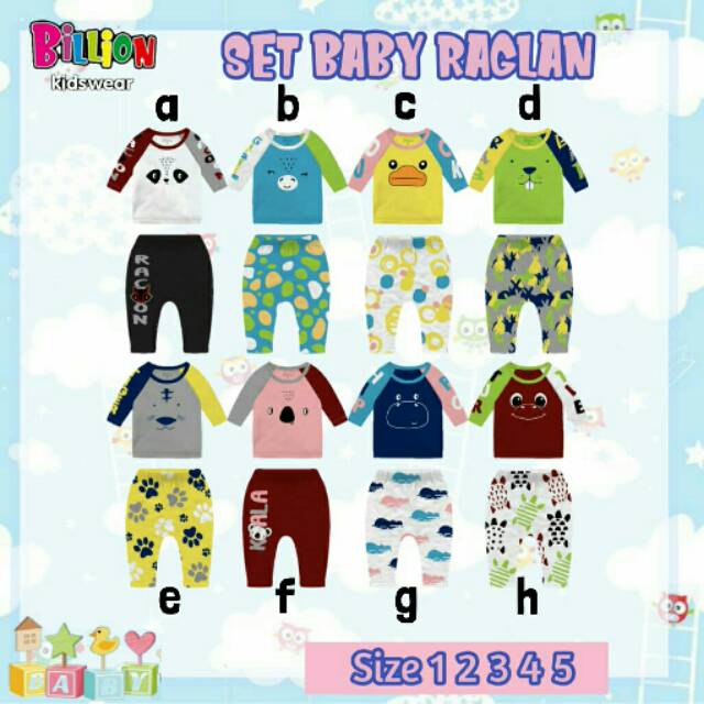 ชุดสัตว์ BILLION SIZE 1-5Y