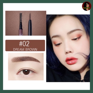 ดินสอเขียนคิ้ว Novo Eyebrow Pencil ที่เขียนคิ้วสลิม หัวเรียวเล็ก 1.5 mm (No.5286)