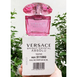 (กล่องเทสเตอร์ แท้ 💯%) Versace Bright Crystal Eau De Toilette 90ml