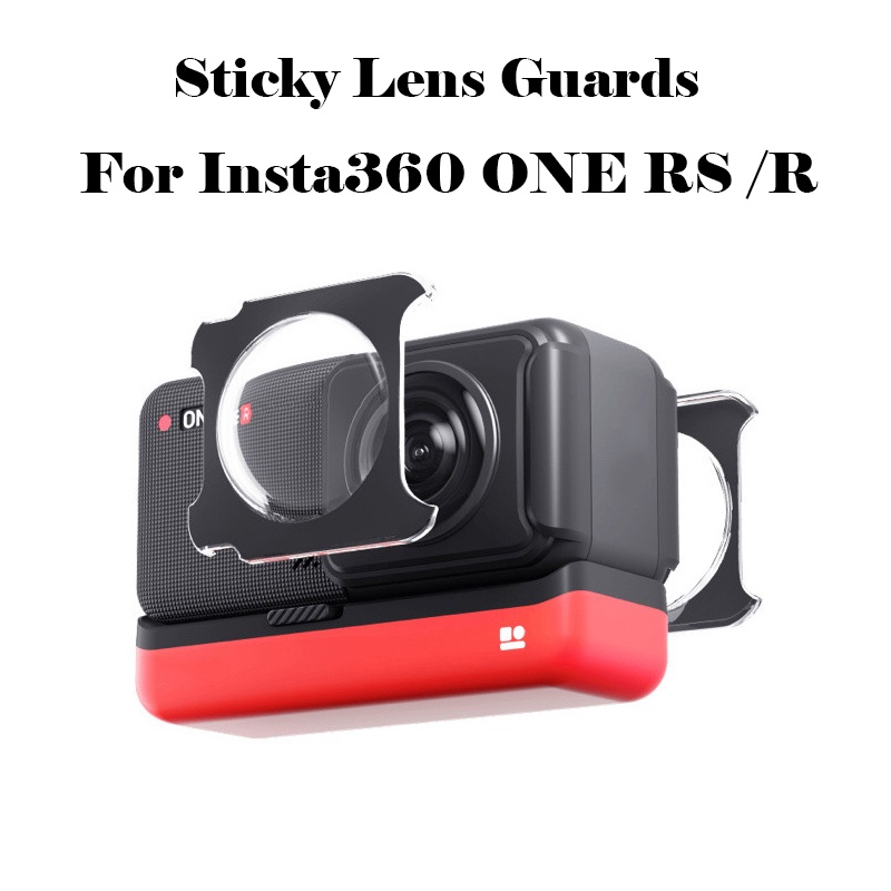การ์ดป้องกันเลนส์กล้อง แบบเหนียว อุปกรณ์เสริม สําหรับ Insta360 ONE RS R 360 Mod Insta 360 ONE R RS