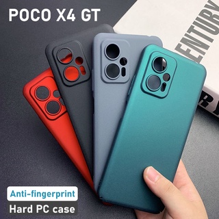 เคสโทรศัพท์มือถือ PC แบบแข็ง บางพิเศษ สําหรับ Xiaomi Poco X4 GT PocoX4GT