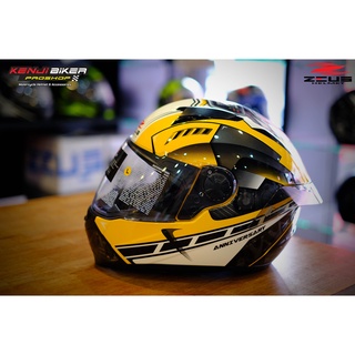 หมวกกันน็อค Zeus ZS-811 ลาย  ANNIVERSARY YELLOW