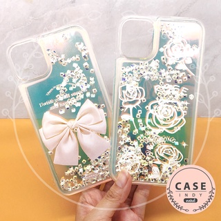 เคส 7+ 8+ 11 13 Pro Maxเคสมือถือตู้น้ำนิ่มใสมีแผ่นรองสีรุ้ง นิ่มซิลิโคน TPU ลายการ์ตูน