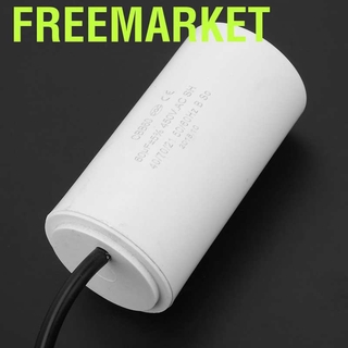 Freemarket CBB60 มอเตอร์เก็บประจุ 450 โวลต์ 60uf สำหรับเครื่องใช้ไฟฟ้า เป็นมิตรกับสิ่งแวดล้อม