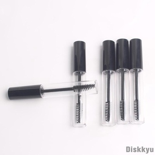 5x 10ml Empty Mascara Tube with Wand Refillable Eyelash Cream Bottle for Castor Oil