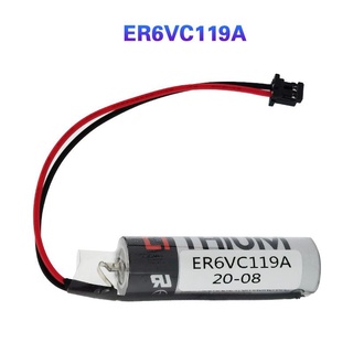 Original ER6V119A PLC แบตเตอรี่ ER6V 3.6V แบตเตอรี่ลิเธียม Made In Japan