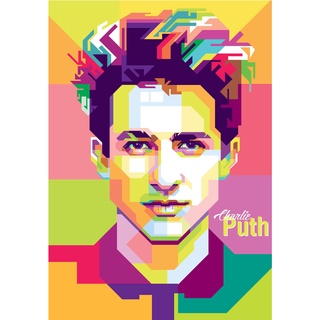 โปสเตอร์ ชาร์ลี พูท Charlie Puth  Music Poster แต่งคอนโด ตกแต่งห้อง รูปภาพติดห้อง ตกแต่งผนัง ของขวัญ โปสเตอร์ติดผนัง