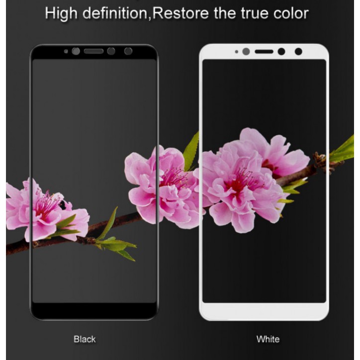 LAYAR กระจกนิรภัย SAMSUNG j8 2018 Color Full Screen 2.5D 9H + ฟรีกระดาษแข็งและฟอง