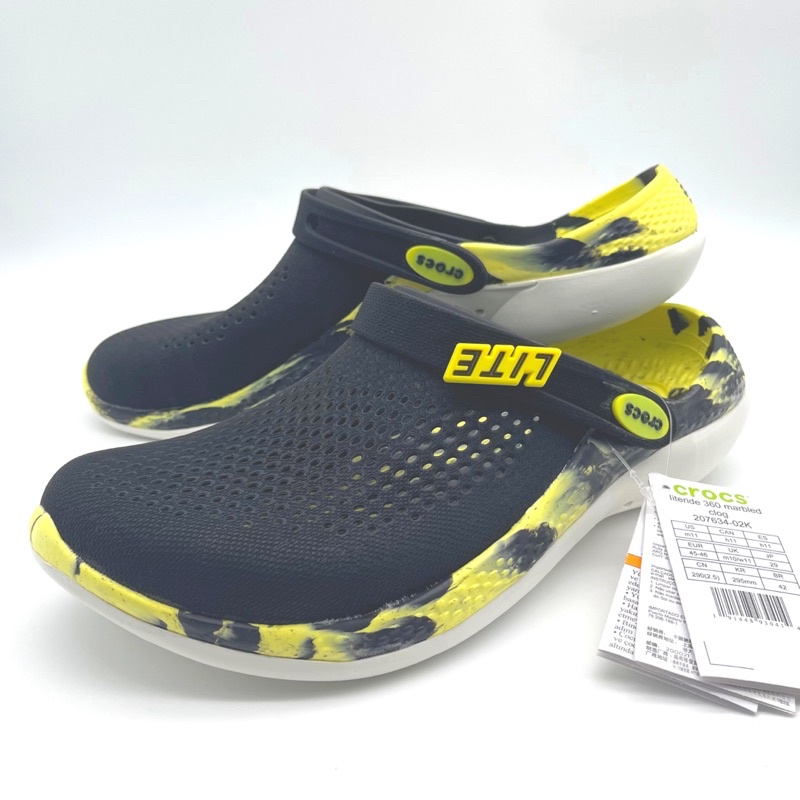 รองเท้าแตะ คอร์ส crocs แบบสวม ลำลองแฟชั่น  สไตล์ LiteRide Clog สุดฮิต น้ำหนักเบา ใส่สบาย ผลิตจากยางแท้ 100%