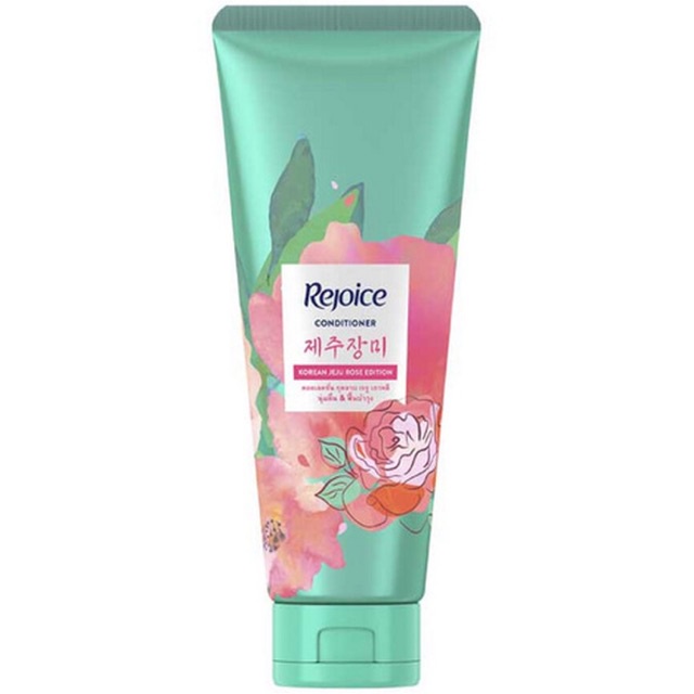 LeeMart ครีมนวดผม รีจอยส์ Rejoice 120ML ครีมนวด รีจ้อย ทำความสะอาดเส้นผม รีจ้อยส์ สูตร กุหลาบเจจู ขน