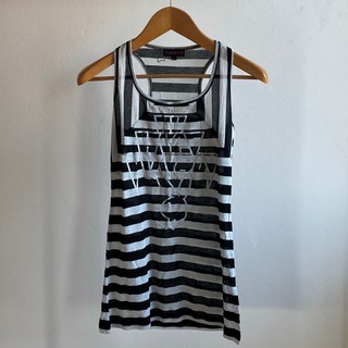 เสื้อกล้าม Playboy Metallic Stripe Tank