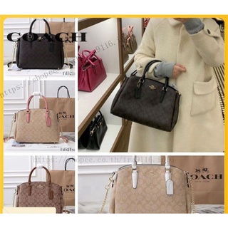 พร้อมส่ง แท้ 🇺🇸💯% New🔥 COACH F29683 ใหม่กระเป๋าขนาดใหญ่กระเป๋าถือสุภาพสตรีกระเป๋าสะพายไหล่เดียว