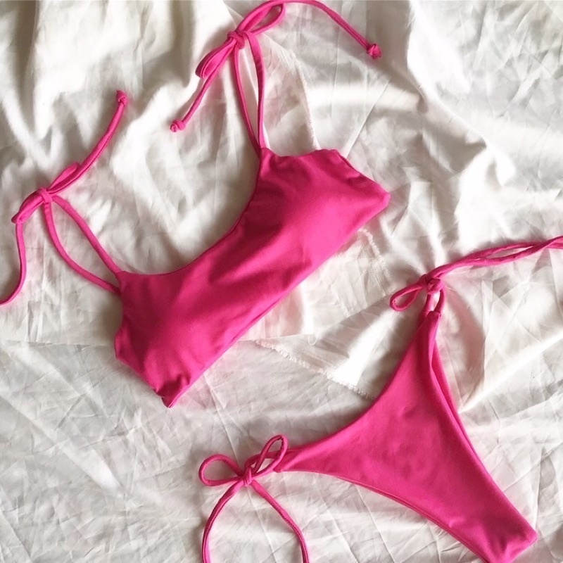 Lovely bikini ❤️ เซ็ตบิกินี่รุ่น Lovely สดใสสุดๆ พร้อมท้าแดดท้าทะเลรับซัมเมอร์นี้