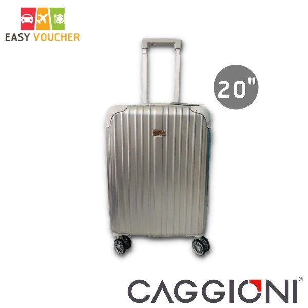 ของใหม่ตัวเดียวกับ บ.บัตรเครดิตแจก กระเป๋าเดินทางล้อลาก Caggioni ขนาด 20 นิ้ว สีบรอนซ์ #7