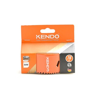 KENDO 41007627 โฮลซอเจาะเหล็ก แบบลึก 76 mm. (1 ชิ้น/แพ็ค) KENDO 41007627 Hole Saw Drill with depth 76 mm. (1 pc./pack)