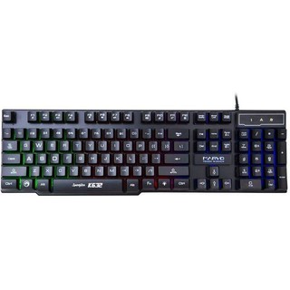 MARVO รุ่น K632G คีย์บอร์ด เกมส์มิ่งมีไฟ LED 9 โหมด
