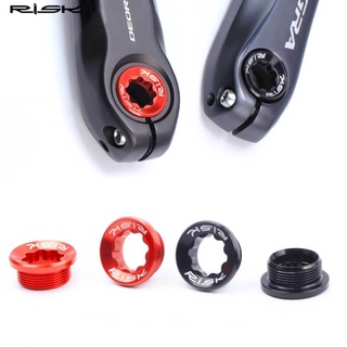 Risk M20 ฝาครอบเพลาล้อ Cnc Mtb Crankeest Xt Hollow สําหรับซ่อมแซมสกรู