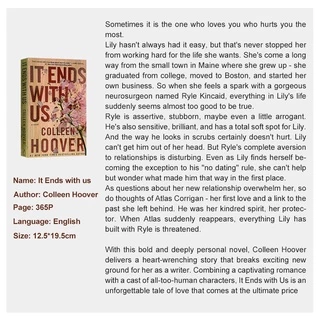 Reminders of Him/It Ends with Us/Ugly Love -Novel by Colleen Hoover Books English for Adults New York Times Bestselling