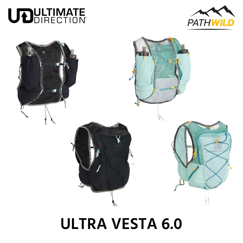 เป้น้ำ ULTIMATE DIRECTION ULTRA VESTA 6.0 รุ่นยอดนิยม ที่มีความจุกลางๆ 10.1 ลิตร เหมาะกับการวิ่งเทรลในระยะ ULTRA
