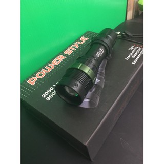 ZJ-702 ไฟฉายแรงสูง UltraFire 9000W หลอด XM-L T6 (ซูมได้)