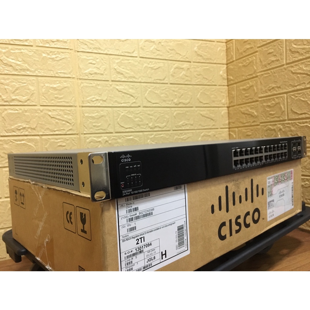 Switch Cisco SGE2000 (มือสองสภาพดี)