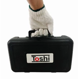 เครื่องเจียรสายอ่อน 180w เครื่องเจียร์ มินิ แกะสลัก ยี่ห้อ Toshi + อุปกรณ์เสริม 50 ชิ้น TS02(สีแดง)