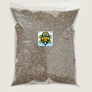 เมล็ดเจีย 1 กิโลกรัม [Chia Seeds พร้อมทาน] | เมล็ดเชีย เจีย เม็ดเจีย เต็มเมล็ด Superfood เกรด AAA | คีโต อาหารเจ