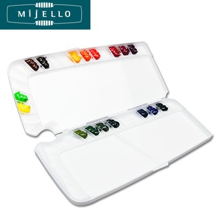 MIJELLO จานสีน้ำ Bullet 38 สี (Watercolor palettes Bullet)