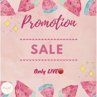 promotion sale (เฉพาะใน Live)