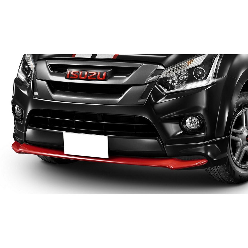 สเกิร์ตแต่งหน้ารถยนต์ สเกิร์ตหน้า ISUZU D-MAX 2016 2017 2018 2019 เฉพาะตัวเตี้ย(รุ่นแค๊ป) ทรง X-SERIES พลาสติกABS - รูปที่ 2