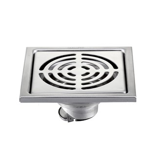 DUSS ตะแกรงกันกลิ่นเหลี่ยม รุ่น FD01 ขนาด 2 นิ้ว สีสเตนเลส DUSS Stainless Steel Anti-odor Grating FD01 Size 2 Inches Sta