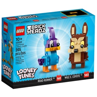 LEGO® BrickHeadz™ Road Runner &amp; Wile E. Coyote 40559