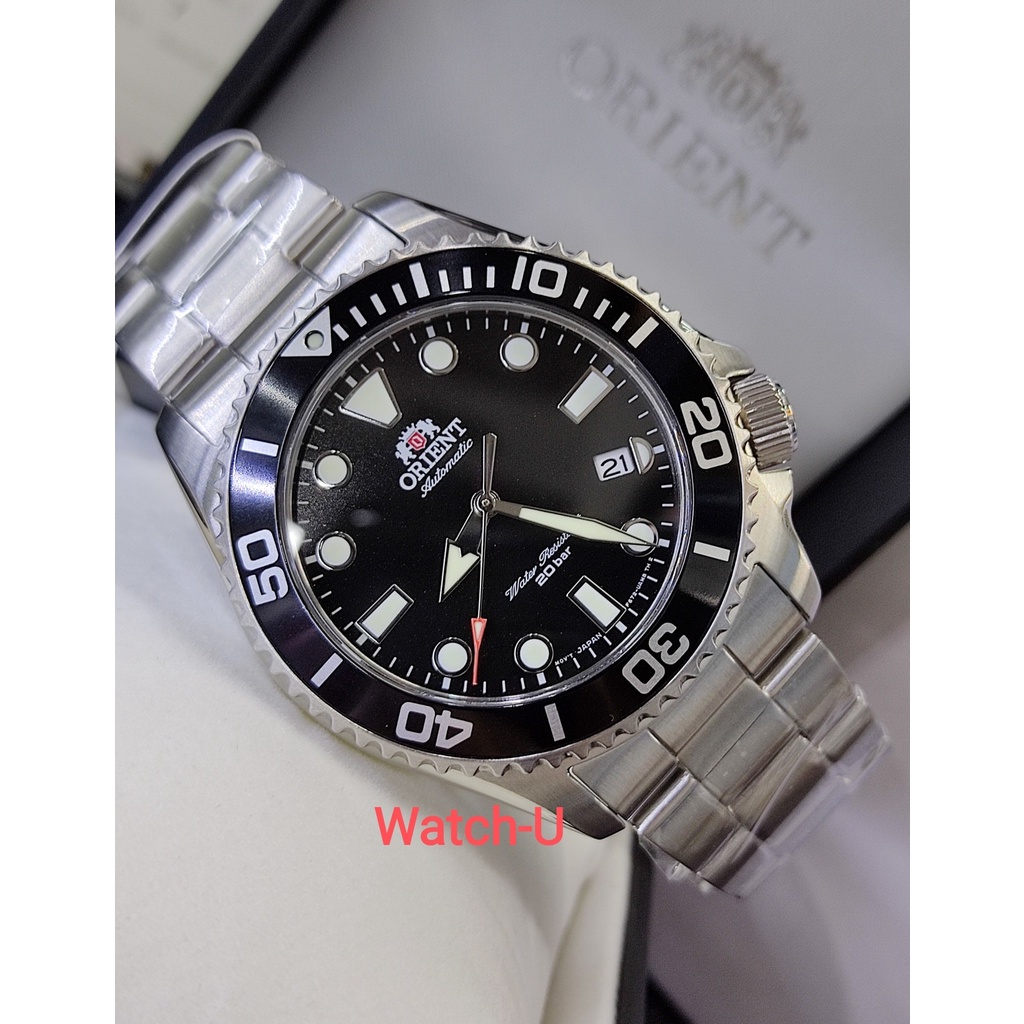 นาฬิกา Orient Automatic men's watch รุ่น RA-AC0K01B รับประกันศูนย์บริษัทสหกรุงทอง1ปีเต็ม