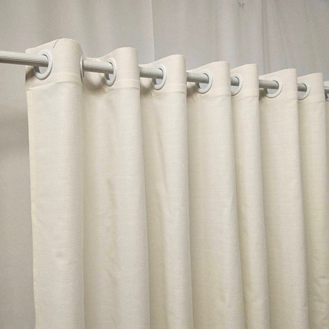 แนะนำ ผ้าม่าน ผ้าม่านผ้าฝ้าย 100% สไตล์มินิมอล ผ้าม่านหน้าต่างและประตู (เทคเจอร์ในตัว) ราคาพิเศษ มีเก็บเงินปลายทาง