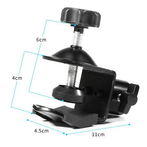 Video Studio C/U Clamp Clip Holder Mount With Ball Head  สตูดิโอวิดีโอ C/U ที่หนีบตัวหนีบ Mount กับ หัวบอล Camera โทรศัพ